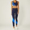 Leggings a vita altissima con blocchi di colore Leggings a vita altissima con blocchi di colore
