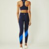 Leggings a vita altissima con blocchi di colore Leggings a vita altissima con blocchi di colore