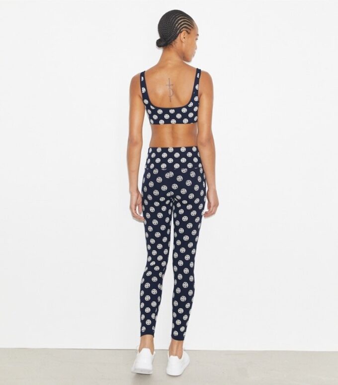 Leggings compressivi con monogramma T Monogram