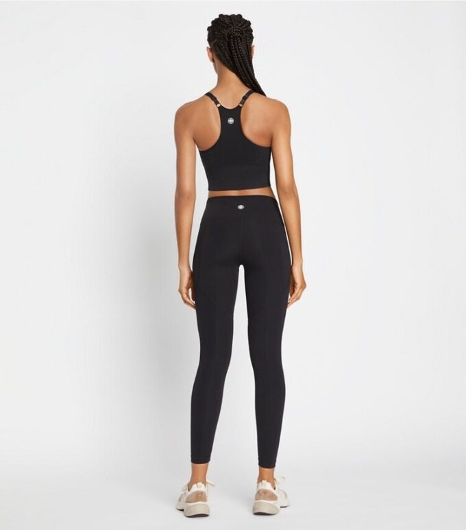 Leggings scolpiti a compressione con tasche laterali Leggings scolpiti a compressione con tasche laterali
