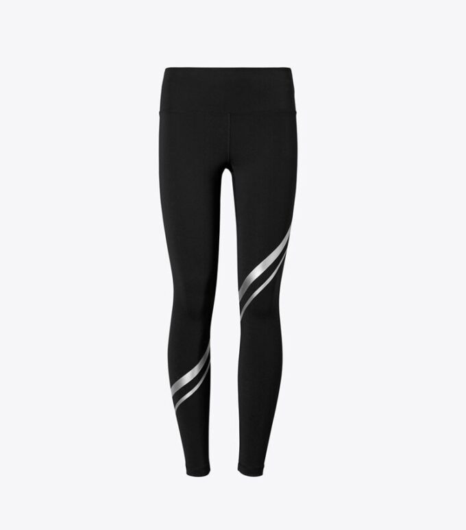 Leggings Sculpt Compression Metallic Chevron Leggings Sculpt Compression Metallic Chevron