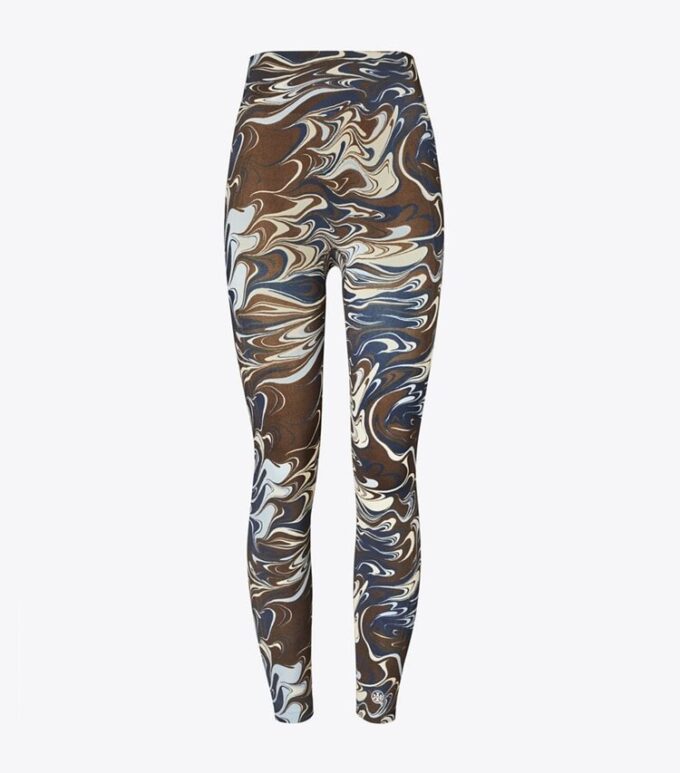 Leggings senza cuciture stampati a 7/8 Leggings senza cuciture stampati a 7/8