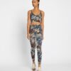 Leggings senza cuciture stampati a 7/8 Leggings senza cuciture stampati a 7/8