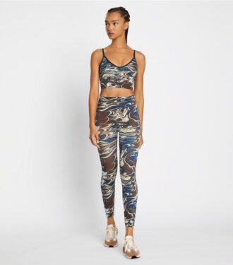 Leggings senza cuciture stampati a 7/8 Leggings senza cuciture stampati a 7/8