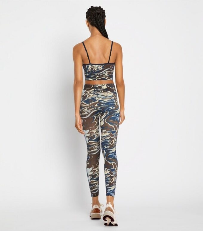 Leggings senza cuciture stampati a 7/8 Leggings senza cuciture stampati a 7/8
