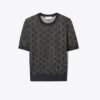 Maglia girocollo jacquard Maglia girocollo jacquard