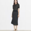 Maglia girocollo jacquard Maglia girocollo jacquard