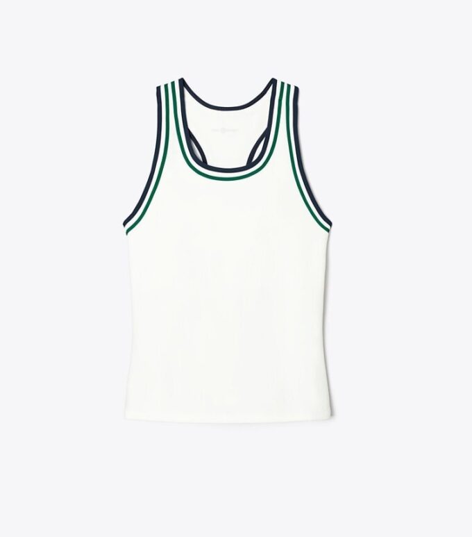 Maglia tecnica Canotta da tennis con dorso a vogatore Maglia tecnica Canotta da tennis con dorso a vogatore