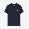 Maglietta in cotone con logo ricamato