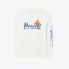 Maglietta vintage a maniche lunghe con grafica Maglietta vintage a maniche lunghe con grafica