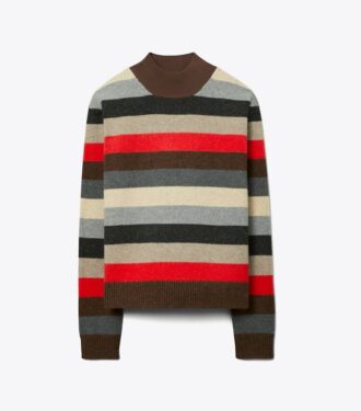Maglione a collo alto in lana