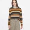 Maglione a collo alto in lana merino