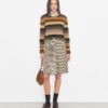 Maglione a collo alto in lana merino