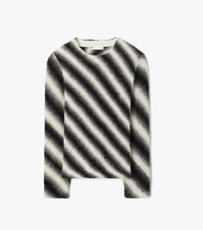 Maglione a righe in lana Maglione a righe in lana