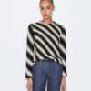 Maglione a righe in lana Maglione a righe in lana