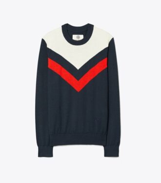 Maglione Chevron in cashmere ad alte prestazioni Maglione Chevron in cashmere ad alte prestazioni