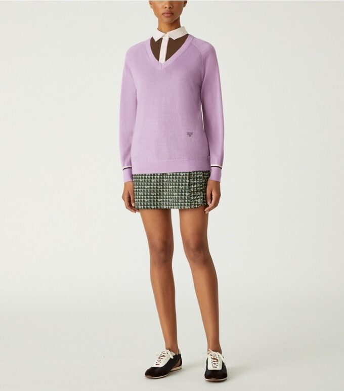 Maglione con scollo a V in cashmere Maglione con scollo a V in cashmere