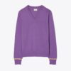 Maglione con scollo a V in lana merino Maglione con scollo a V in lana merino