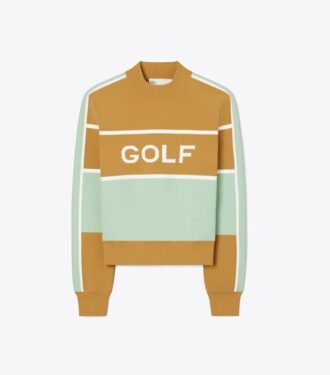 Maglione corto da golf in nylon tecnico Maglione corto da golf in nylon tecnico