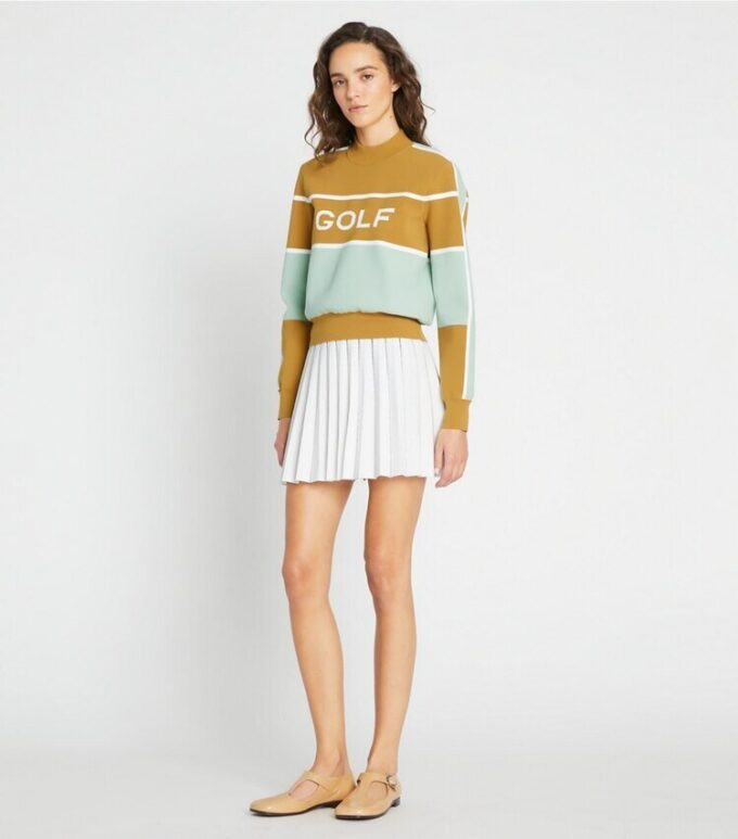 Maglione corto da golf in nylon tecnico Maglione corto da golf in nylon tecnico