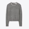 Maglione girocollo con catena