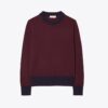 Maglione in cashmere color block