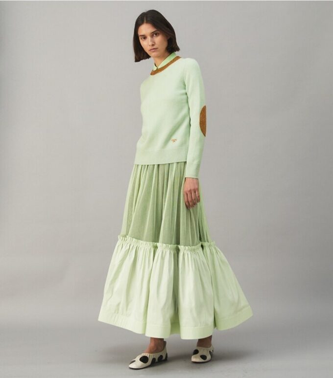 Maglione in cashmere lurex