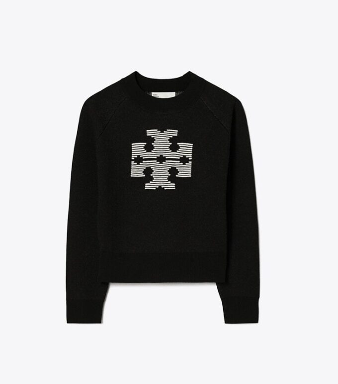 Maglione in lana con logo Maglione in lana con logo