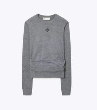 Maglione in lana con logo T