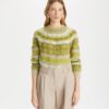 Maglione in lana spazzolata