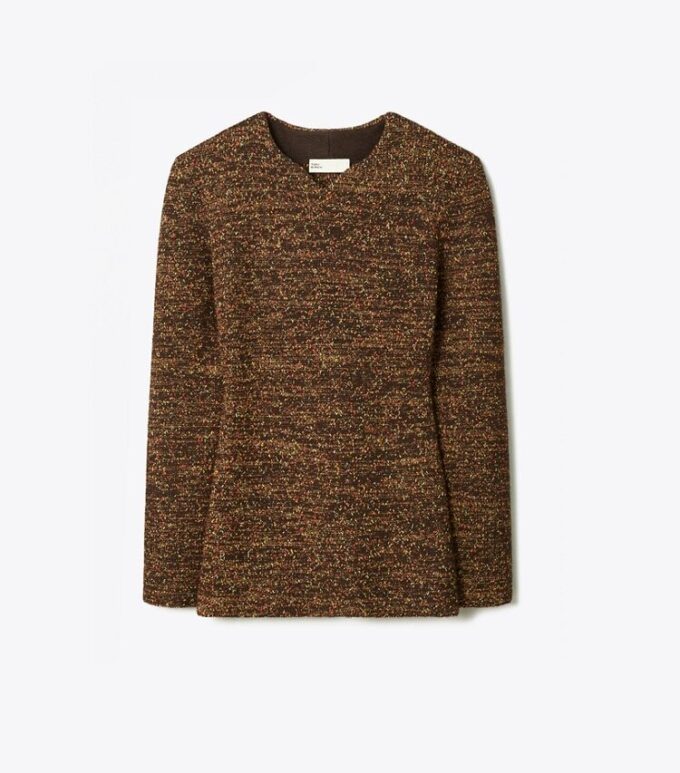 Maglione in nylon e viscosa melange Maglione in nylon e viscosa melange