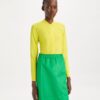 Maglione in viscosa con zip