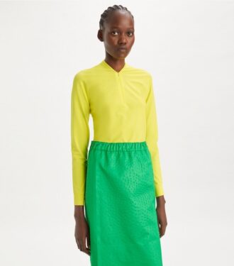 Maglione in viscosa con zip