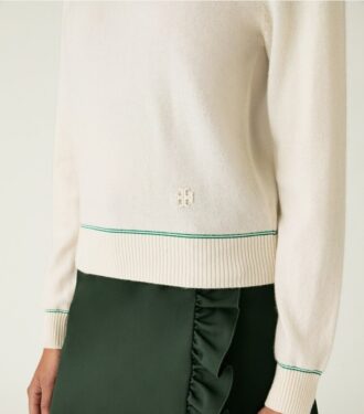 Maglione Luxe Cashmere Tipped