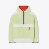 Maglione oversize con cappuccio in pile Maglione oversize con cappuccio in pile