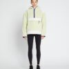 Maglione oversize con cappuccio in pile Maglione oversize con cappuccio in pile