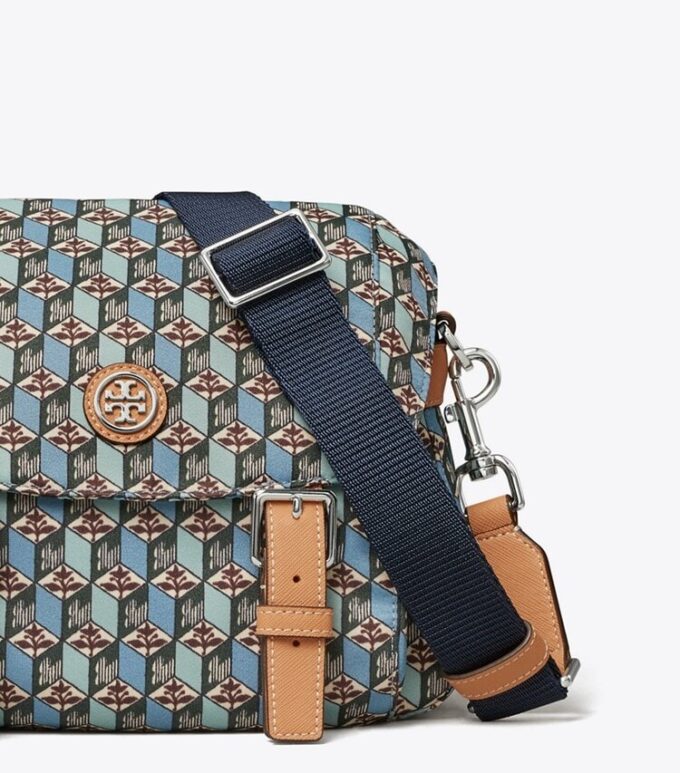 Messenger piccola in nylon stampato Messenger piccola in nylon stampato