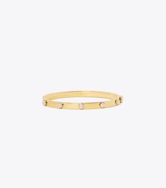 Miller Stud Bracciale con cerniera e perla da 5 mm Miller Stud Bracciale con cerniera e perla da 5 mm