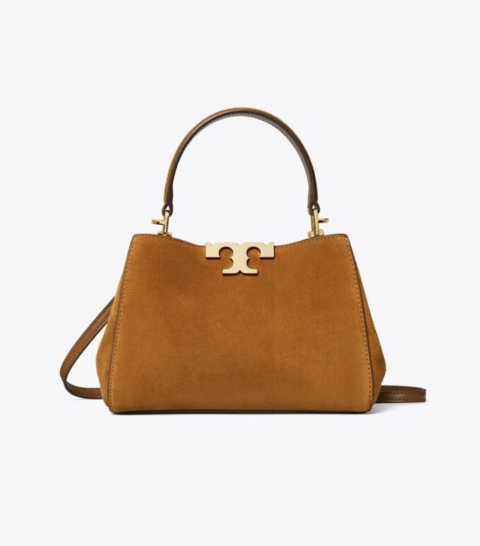 Mini borsa a tracolla Eleanor in pelle scamosciata Mini borsa a tracolla Eleanor in pelle scamosciata