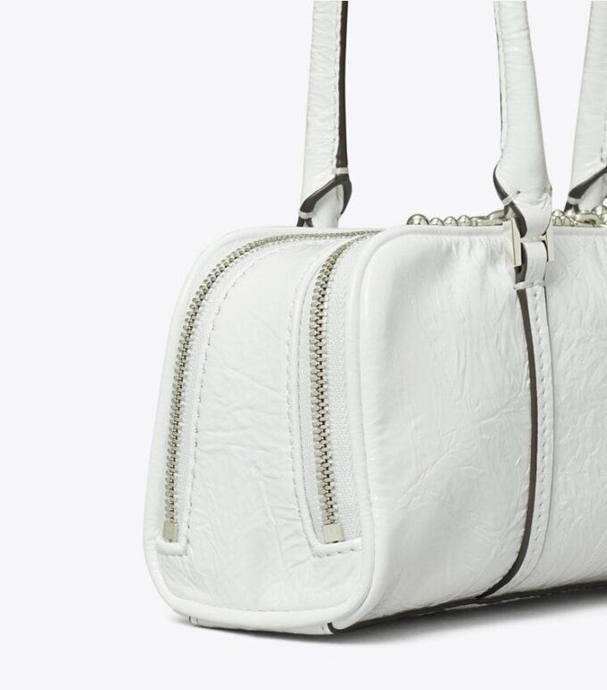 Mini borsa a tracolla in pelle Marshmallow Mini borsa a tracolla in pelle Marshmallow