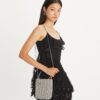 Mini borsa tote con cristalli Night Owl Mini borsa tote con cristalli Night Owl