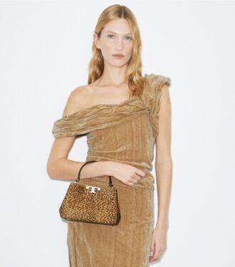 Mini Eleanor Satchel in pelle di vitello