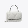 Mini Kira Diamond Quilt Charm Top-Handle Crossbody