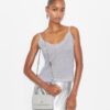 Mini Kira Diamond Quilt Charm Top-Handle Crossbody