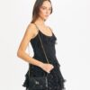 Mini Kira Diamond Quilt Top-Handle Crossbody