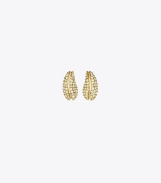 Mini orecchini piercing pavé