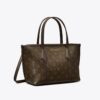 Mini Perry Tote in tela rivestita Mini Perry Tote in tela rivestita