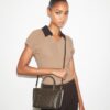 Mini Perry Tote in tela rivestita Mini Perry Tote in tela rivestita