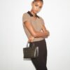 Mini Perry Tote in tela rivestita Mini Perry Tote in tela rivestita