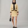 Minigonna in tweed